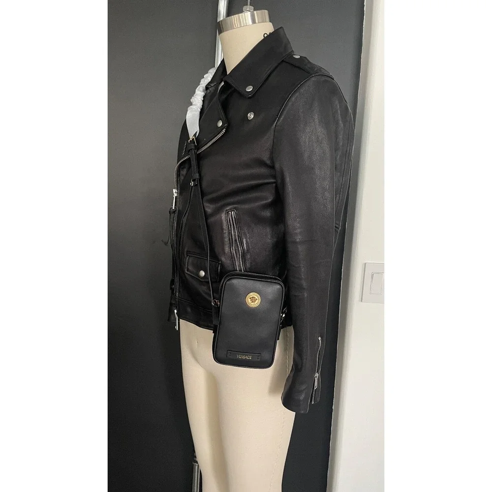 Versace Black Medusa Mini Phone Case Bag‎ 1006192